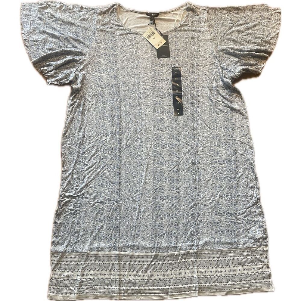 Lucky Brand Night Gown Women’s Plus Size 2XL Retails $69 ST782